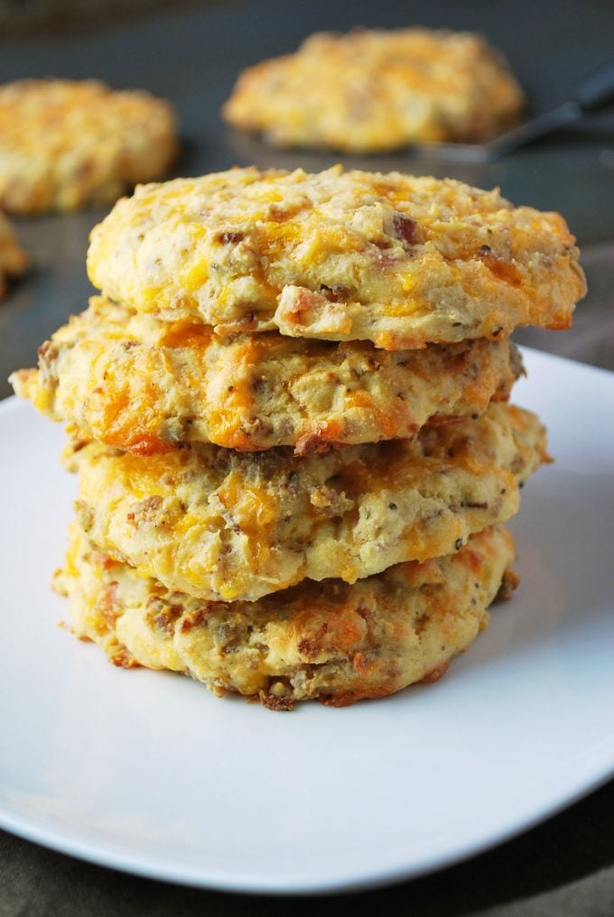 Keto Diet-Friendly Savory Breakfast Cookies recipe
