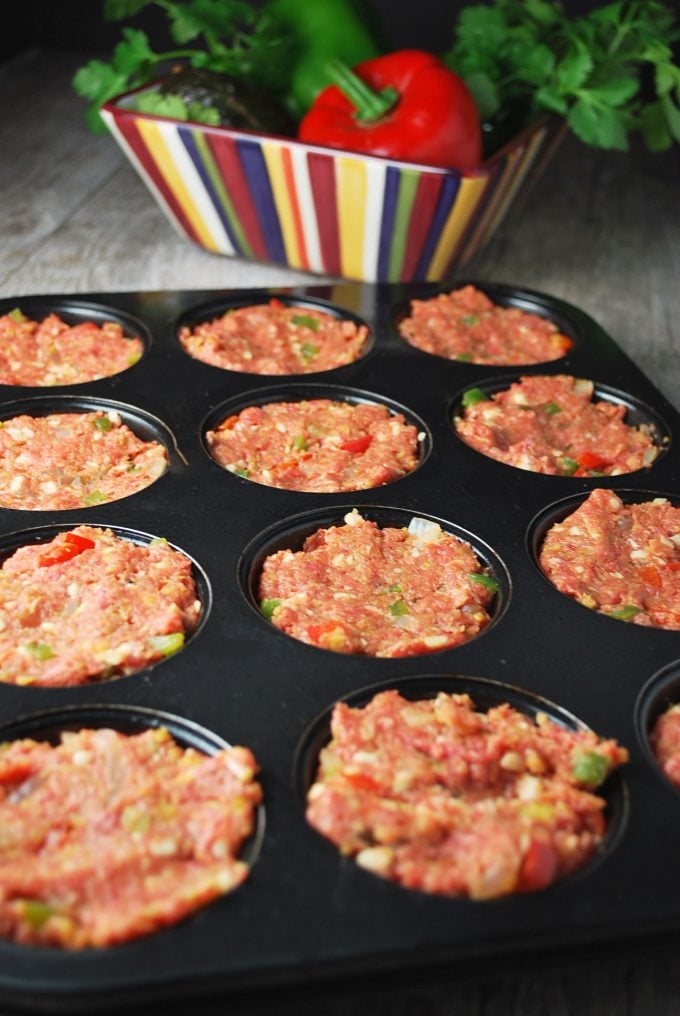 Southwest Beef Breakfast Muffins