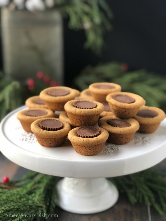 Chocolate Peanut Butter Cookie Cups 