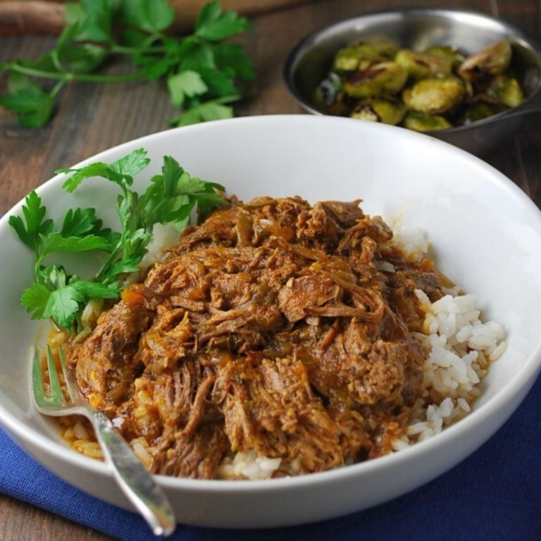 Instant Pot Cuban-Style Shredded Beef