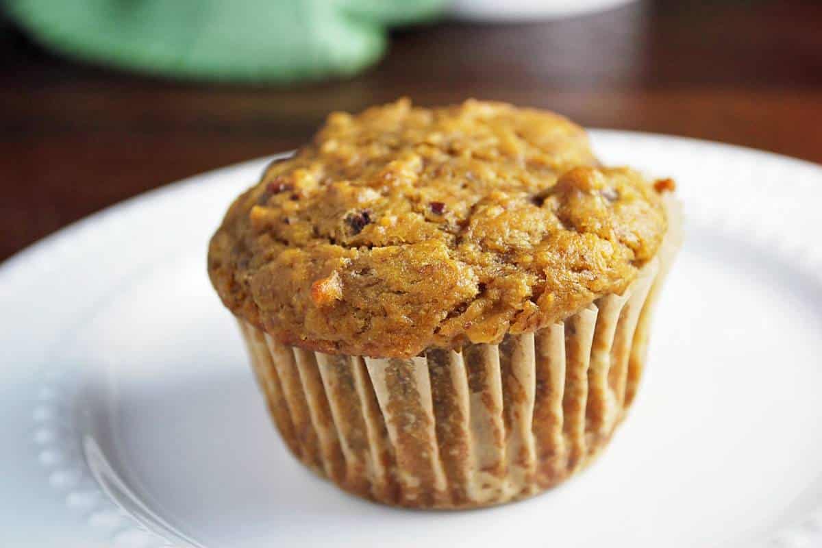 Pumpkin Banana Muffins {without eggs} Amee's Savory Dish