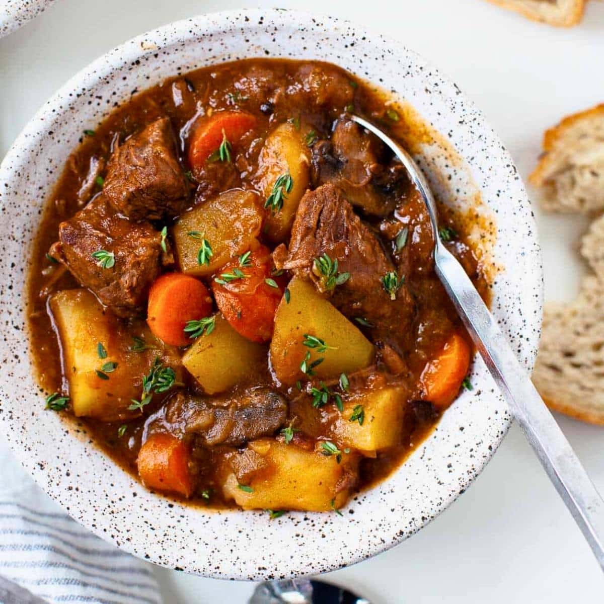 Instant pot guiness stew from Kara Lydon