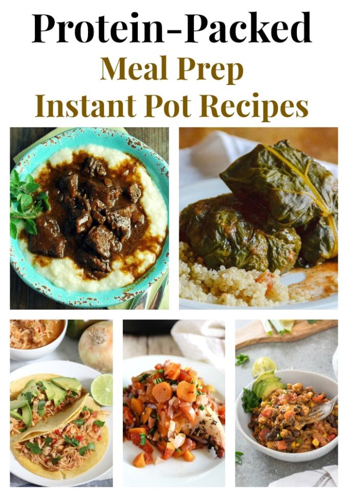 Protein-Packed Meal Prep Instant Pot Recipes - Amee's Savory Dish