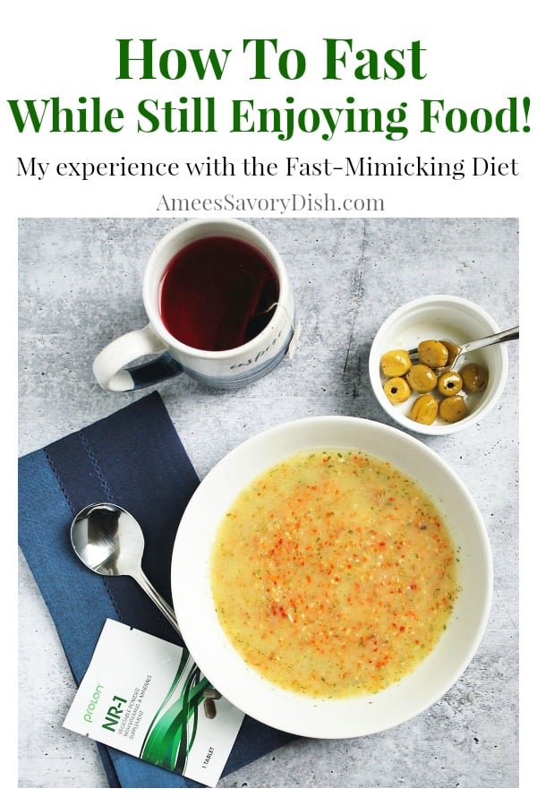 I'm incredibly intrigued with fasting and cancer and how it affects the body on a cellular level during and after treatment.  I'm sharing my recent experience with the ProLon FMD (fast mimicking diet), a fasting protocol that allows you to fast while still enjoying food #fasting #cancer via @Ameessavorydish