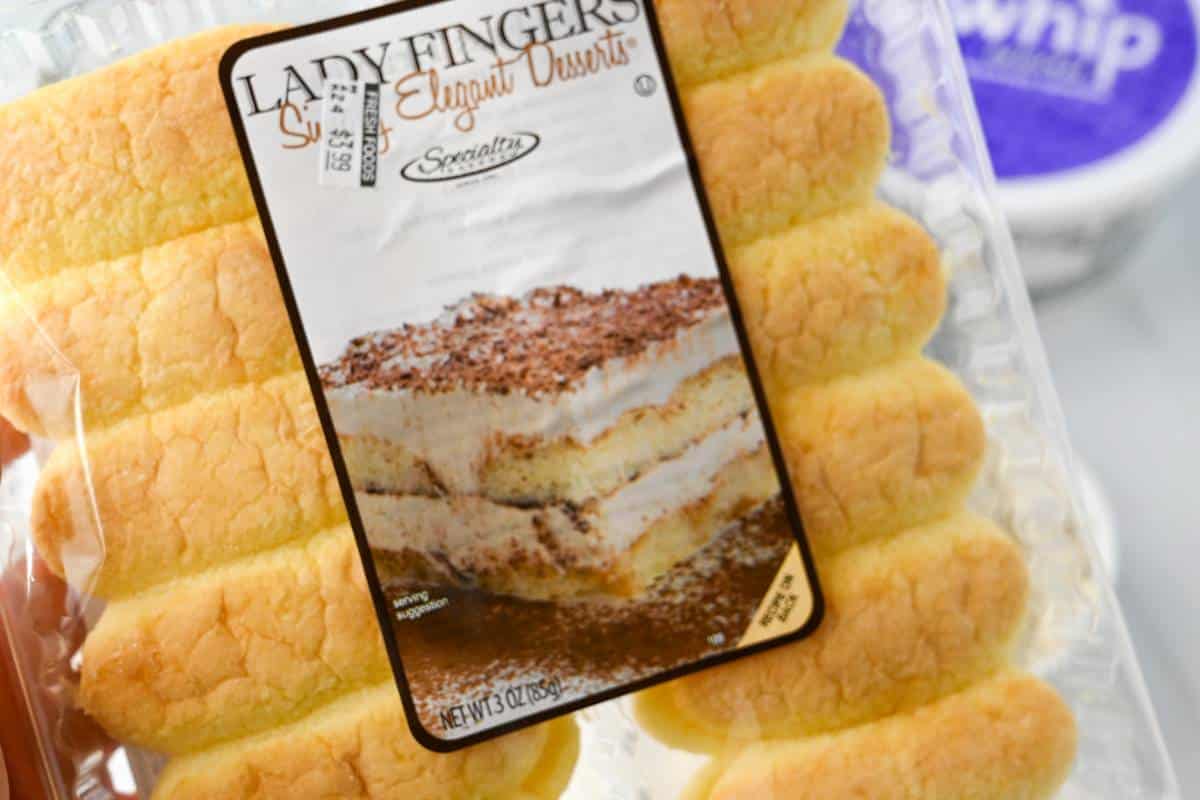 lady fingers in the packaging