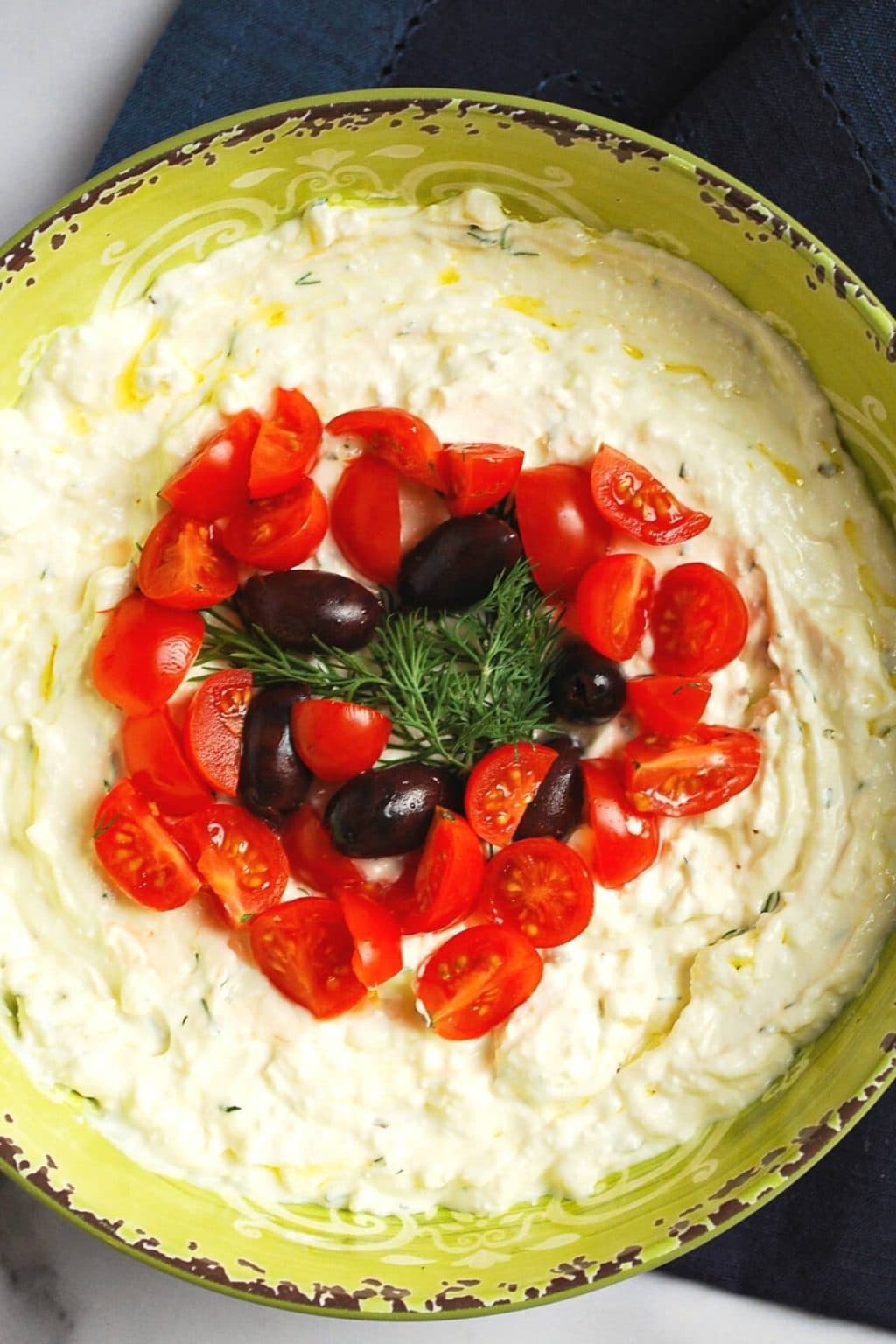 Greek Feta Protein Dip {and Sandwich Spread} Amee's Savory Dish