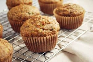 Everything Zucchini Bran Muffins - Amee's Savory Dish