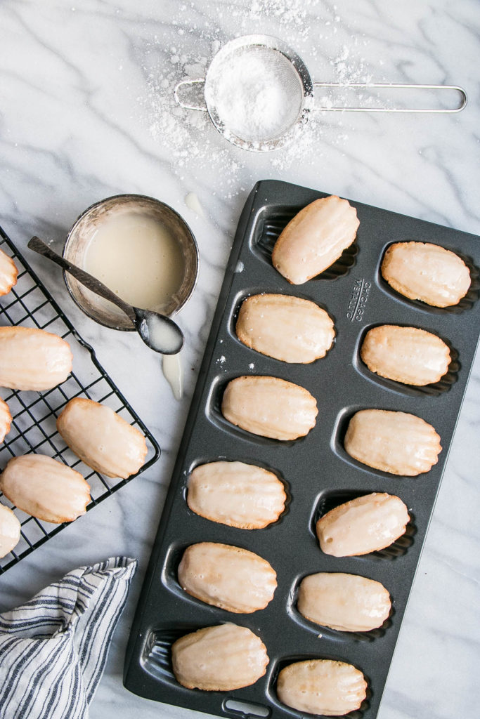 egg nog madeleines guest post