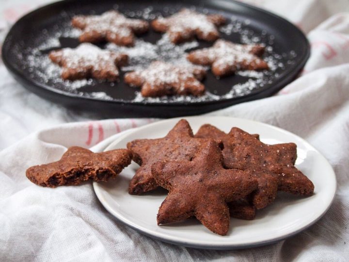 swiss chocolate cookies from Caroline's cooking