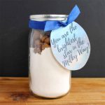 milky way cookies in a jar