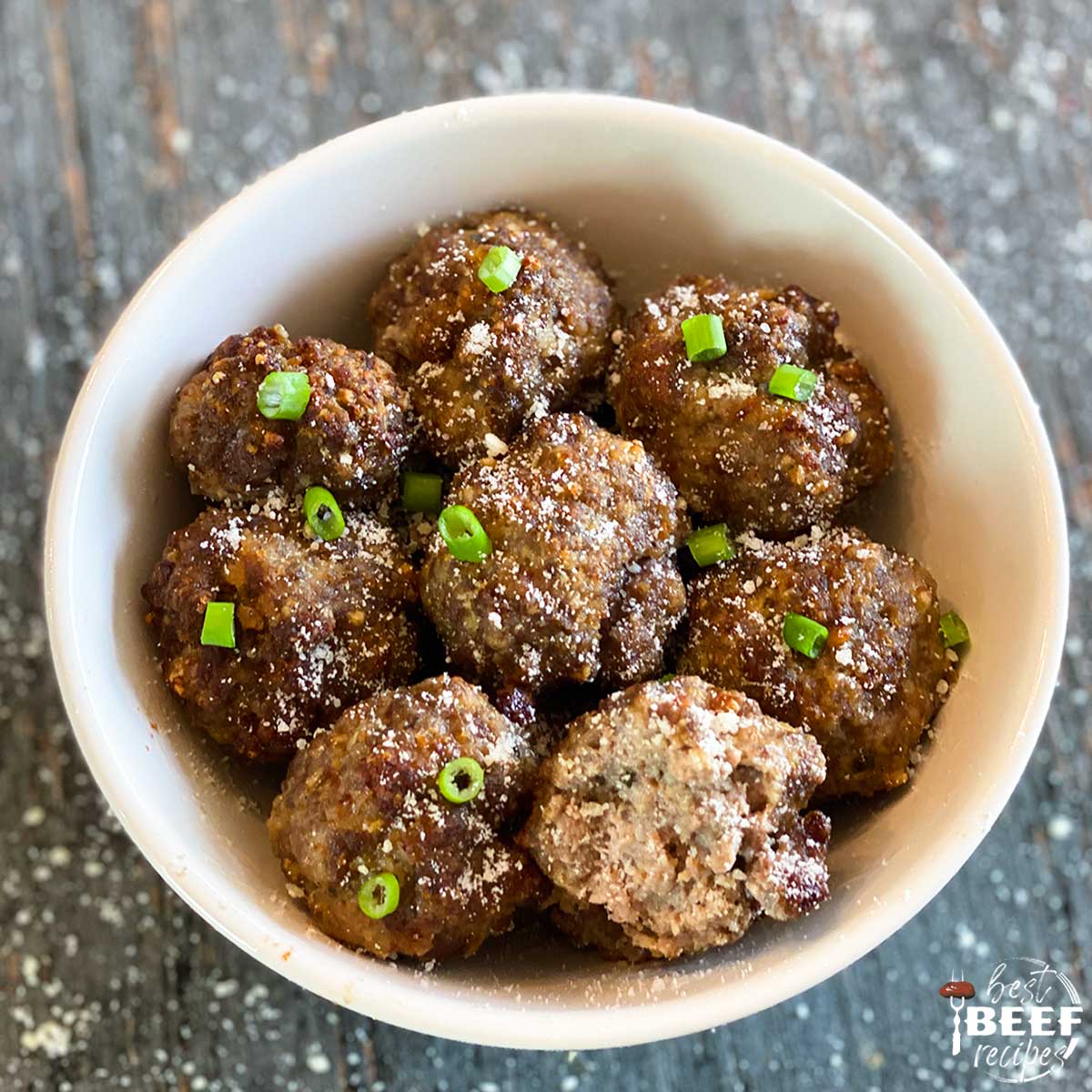 meatballs in a bowl