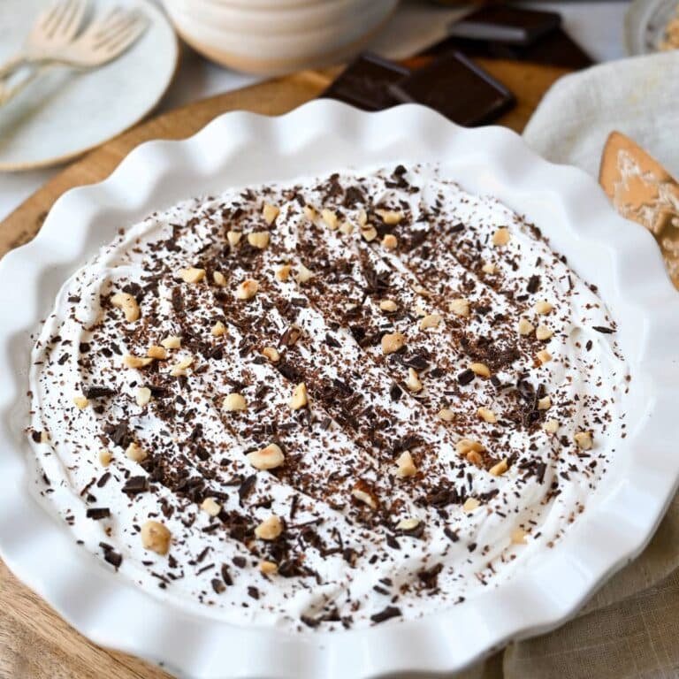 Hazelnut Chocolate Pie