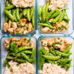 teriyaki chicken meal prep bowls