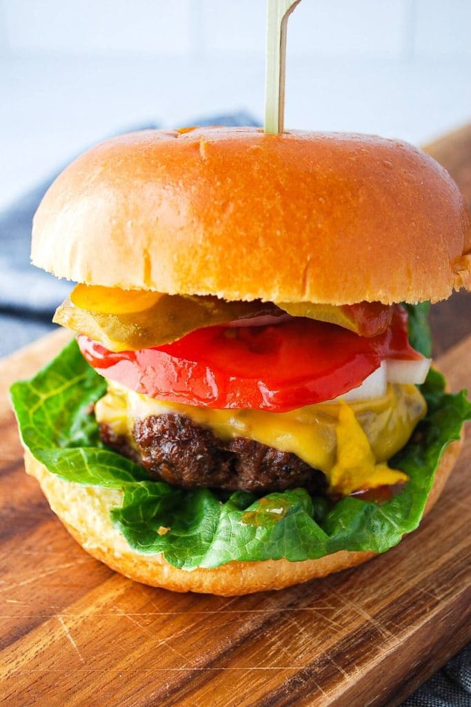 Juicy Air Fryer Hamburgers Amee's Savory Dish