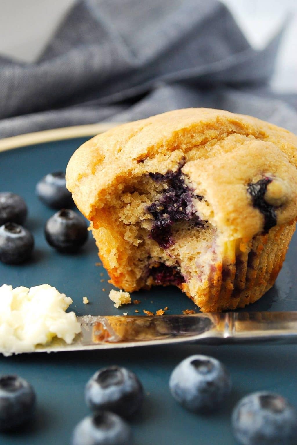 Easy Protein Blueberry Muffins Amee's Savory Dish
