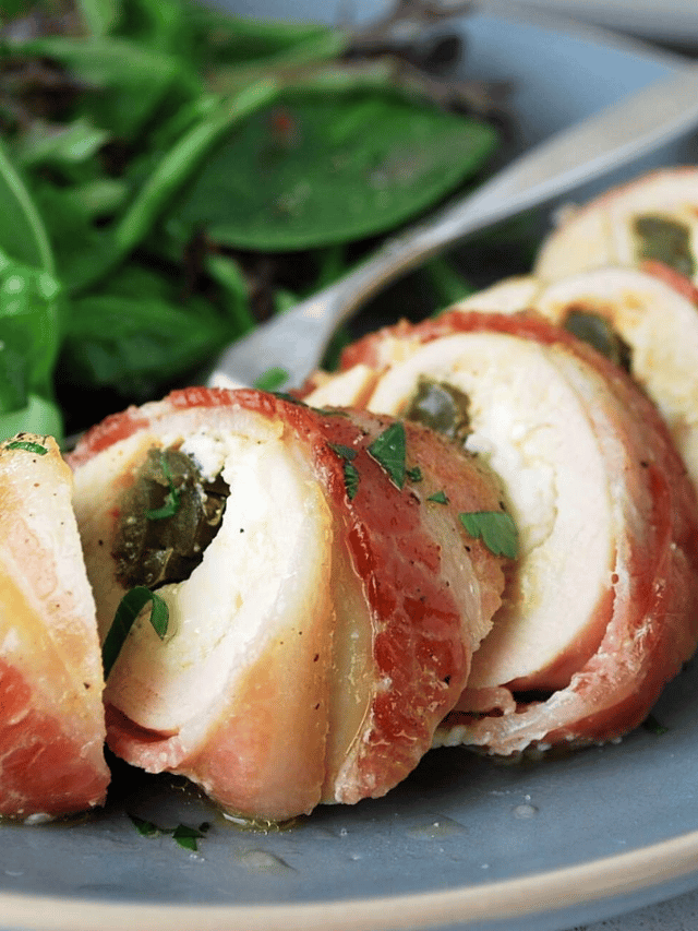 Tex-Mex Bacon-Wrapped Stuffed Chicken