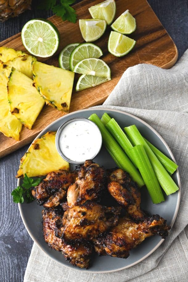 Air Fryer Jerk Chicken Wings Amee's Savory Dish