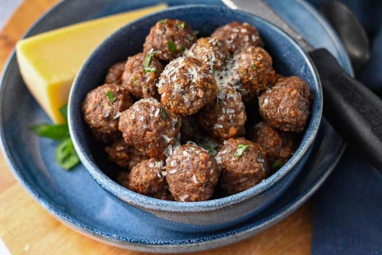 Bison Meatballs Amee's Savory Dish