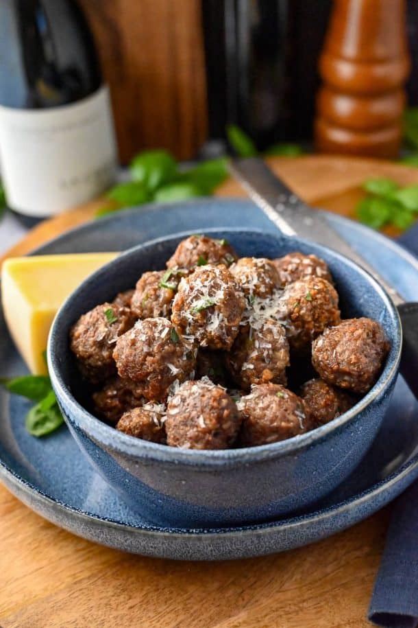 Bison Meatballs Amee's Savory Dish