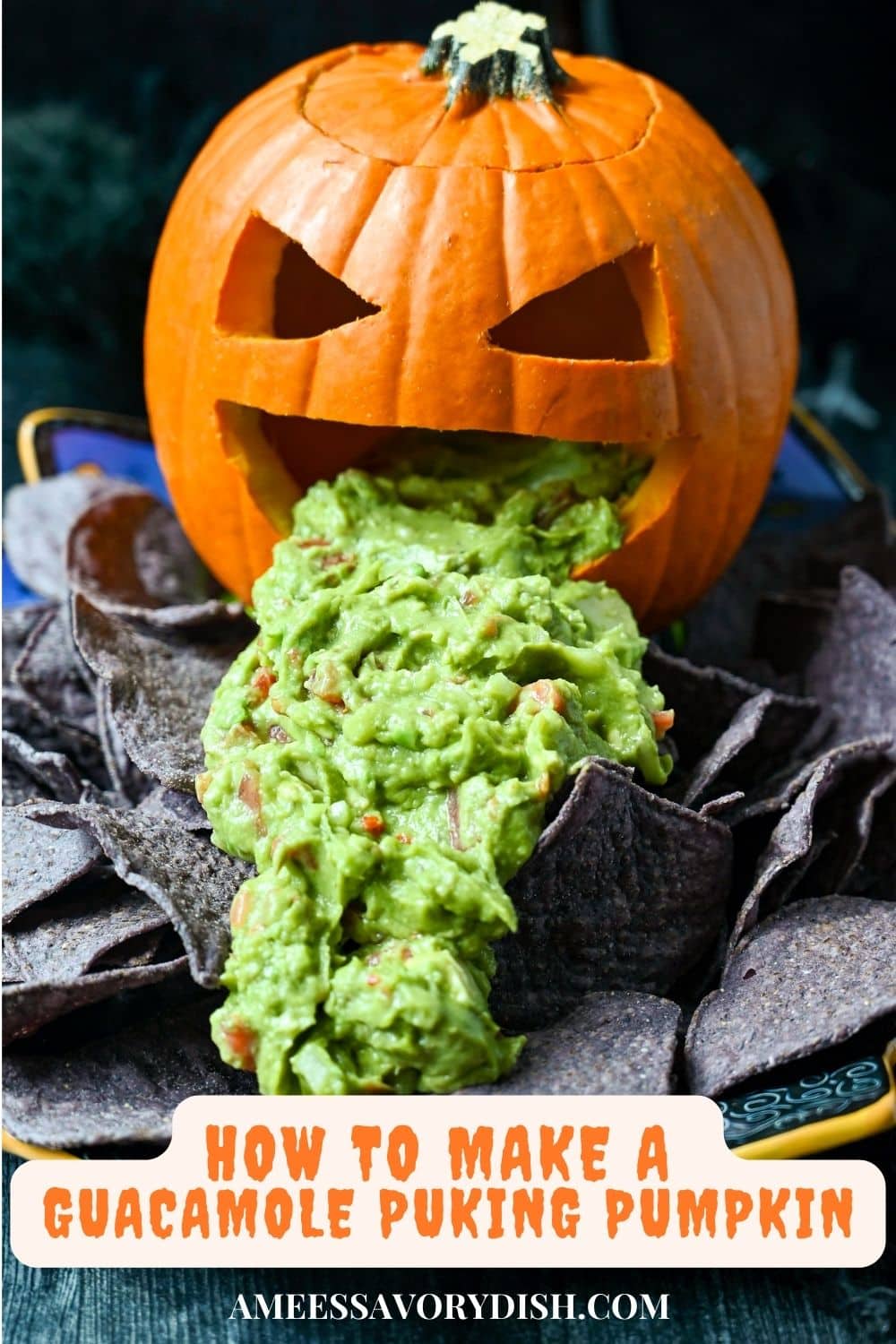 This simple appetizer makes a delicious stomach-turning centerpiece everyone will rave about at your next spooky soiree!  via @Ameessavorydish